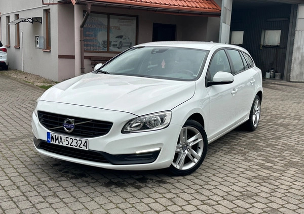 Volvo V60 cena 45400 przebieg: 195222, rok produkcji 2016 z Ostrołęka małe 121